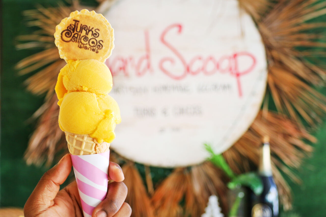 Island Scoop in Grace Bay.