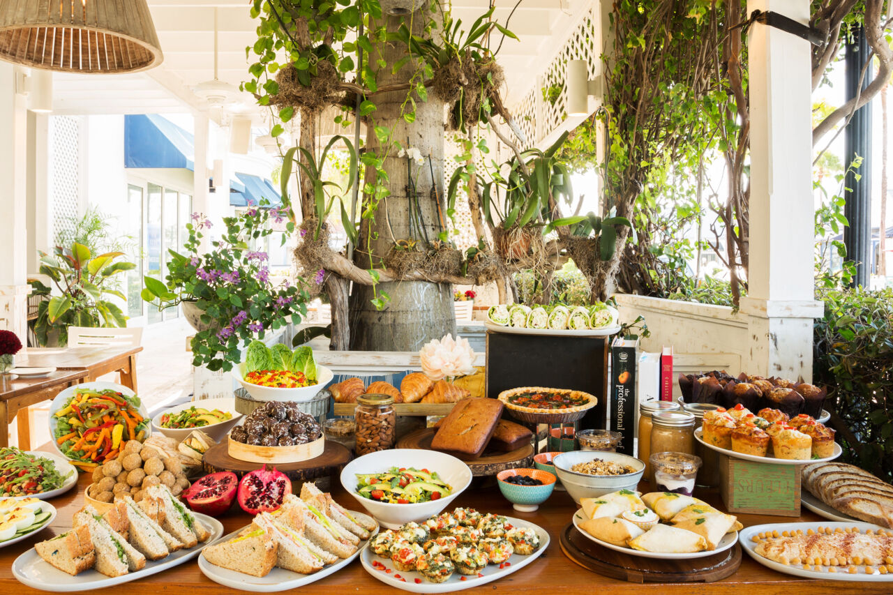The café counter at Lemon 2 Go.